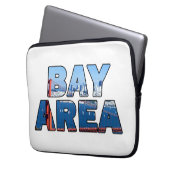 San Francisco Bay Area Laptopschutzhülle (Vorderseite Links)