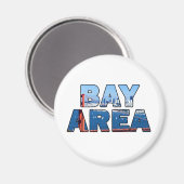 San Francisco Bay Area Magnet (Vorderseite/Rückseite)