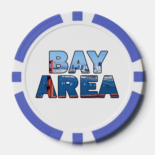San Francisco Bay Area Pokerchips (Vorderseite)