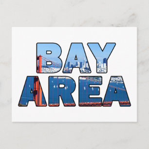 San Francisco Bay Area Postkarte