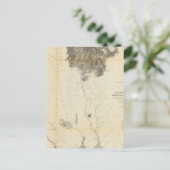 San Francisco Bay bis N Grenze Kaliforniens Postkarte (Stehend Vorderseite)