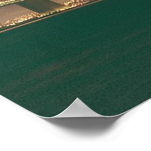 San Francisco Bay Bridge Poster (Ecke)