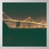 San Francisco Bay Bridge Poster (Vorne)