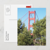 San Francisco Bay Bridge Postkarte (Vorne/Hinten)