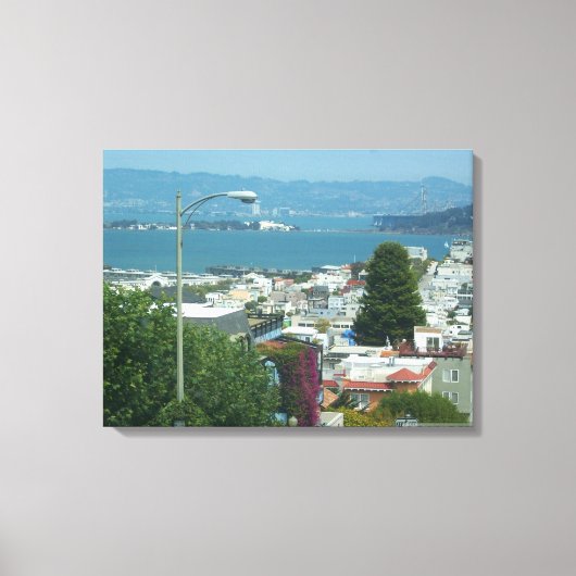 SAN FRANCISCO BAY, CA LEINWANDDRUCK (Vorderseite)