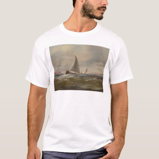 San Francisco Bay Felluca (1314) T-Shirt (Vorderseite)