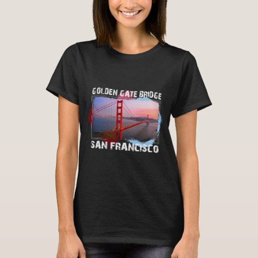 San Francisco Bay Golden Gate Bridge, great gift T-Shirt (Vorderseite)
