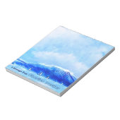 San Francisco Bay Mit Monogramm Notepad Notizblock (Rotiert)