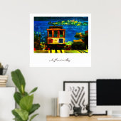 San Francisco Bay Poster (Heimbüro)
