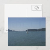 San Francisco Bay Postkarte (Vorne/Hinten)
