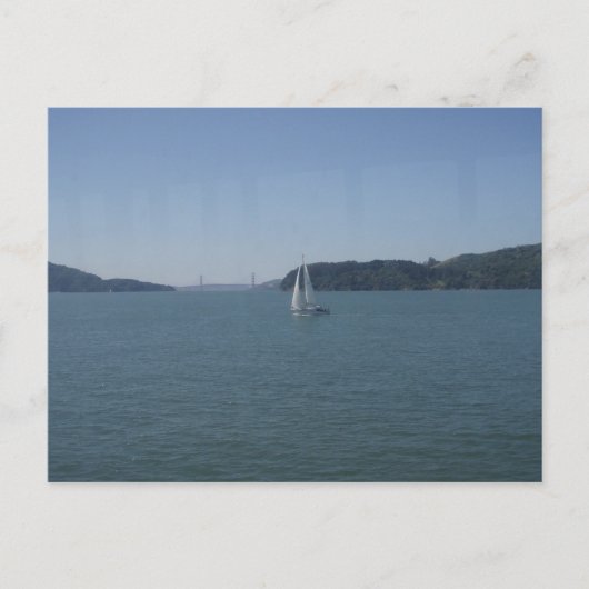 San Francisco Bay Postkarte (Vorderseite)
