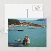 San Francisco Bay Postkarte (Vorne/Hinten)