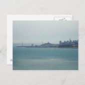 San Francisco Bay Postkarte (Vorne/Hinten)