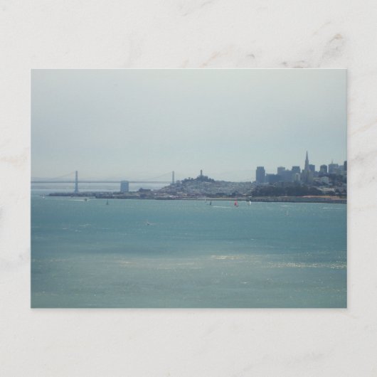 San Francisco Bay Postkarte (Vorderseite)