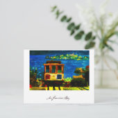 San Francisco Bay Postkarte (Stehend Vorderseite)