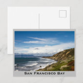 San Francisco Bay Postkarte (Vorne/Hinten)