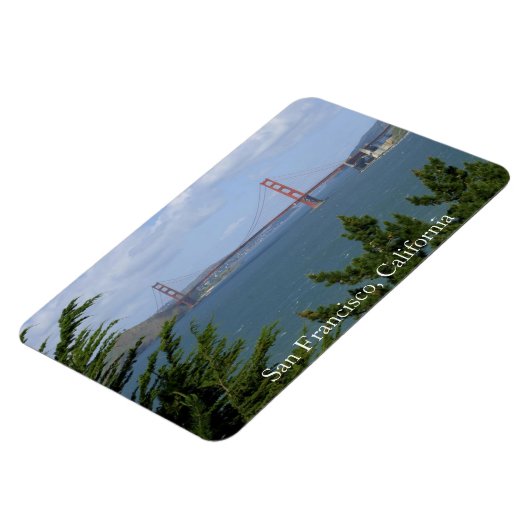 San Francisco Bay Premium Flexi Magnet (Linke Seite)
