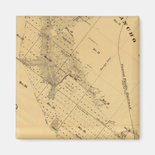San Francisco Bay Salt Marsh Magnet (Vorne)