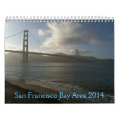 San- Francisco Baybereich 2014 Kalender (Titelbild)