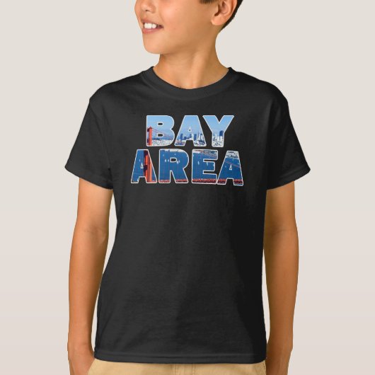 San- Francisco Baybereich T-Shirt (Vorderseite)