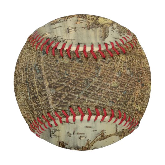 San Francisco Birds Blickansicht Baseball (Vorderseite)