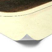 San Francisco Birdseye Panorama Karte 1846 Poster (Ecke)