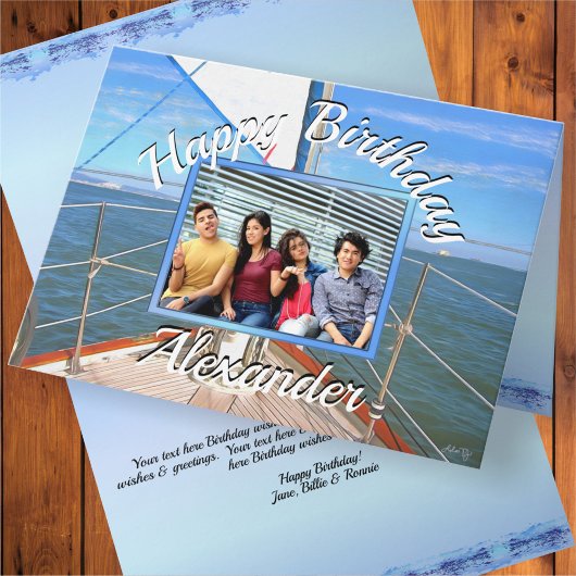 San Francisco Birthday Sailing 0869 Karte