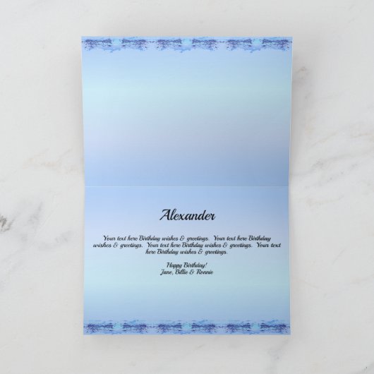 San Francisco Birthday Sailing 0869 Karte (Innenseite)