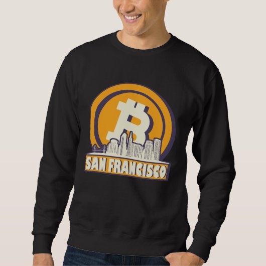 San Francisco Bitcoin Maximalist  San Francisco Sk Sweatshirt (Vorderseite)