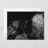 San Francisco Black and White Map Postkarte (Vorne/Hinten)