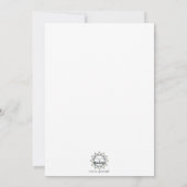 San Francisco Blank Card Feiertagskarte (Rückseite)