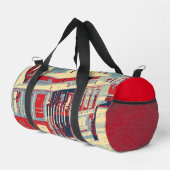 San Francisco blau rot Duffle Bag (Rechte Ecke)