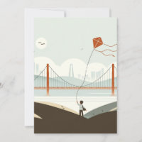 San Francisco Breeze - Kindermantel fliegt