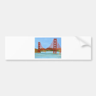 San Francisco Bridge Autoaufkleber