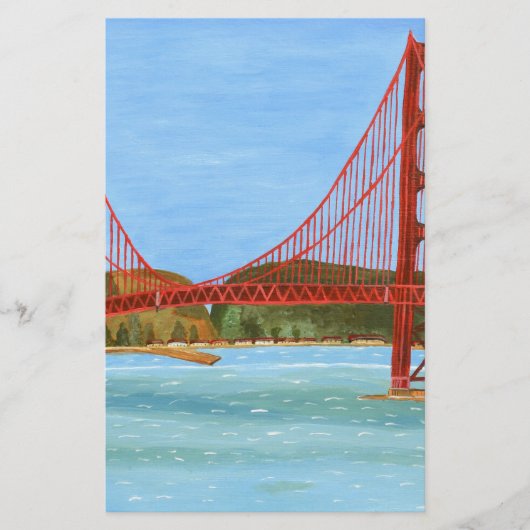 San Francisco Bridge Briefpapier (Vorderseite)