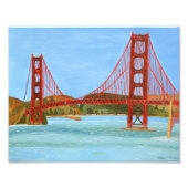 San Francisco Bridge Fotodruck (Vorne)