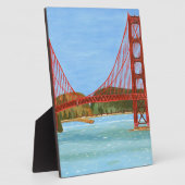 San Francisco Bridge Fotoplatte (Seite)