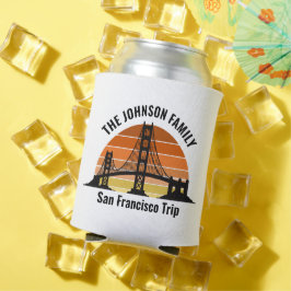 San Francisco Bridge Sunset Custom Souvenir Dosenkühler