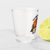 San Francisco Bridge Sunset Custom Trip Souvenir Schnapsglas (Links)