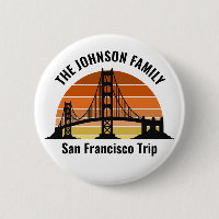 San Francisco Bridge Sunset Custom Vacation
