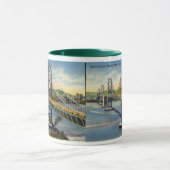 SAN FRANCISCO - BRIDGE-Tasse OAKLAND BAY Tasse (Zentrum)