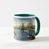 SAN FRANCISCO - BRIDGE-Tasse OAKLAND BAY Tasse (VorderseiteRechts)