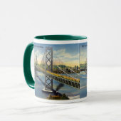 SAN FRANCISCO - BRIDGE-Tasse OAKLAND BAY Tasse (Vorderseite Links)