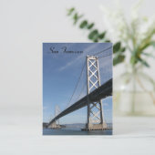 san francisco - Bucht Postkarte (Stehend Vorderseite)