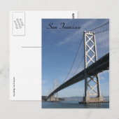 san francisco - Bucht Postkarte (Vorne/Hinten)