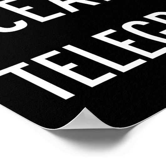 San Francisco Bus Roll Poster (Ecke)