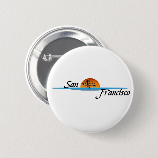 San Francisco Button (Vorne & Hinten)