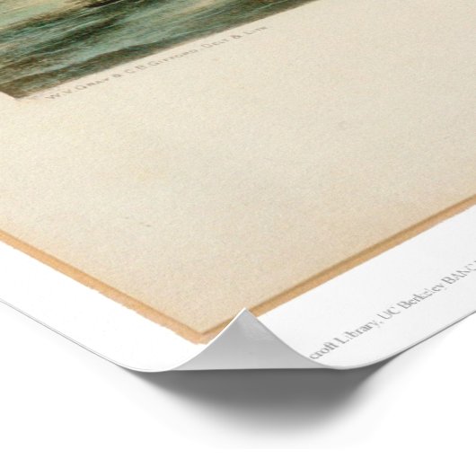 San Francisco, CA. 1873 (1528A) Poster (Ecke)