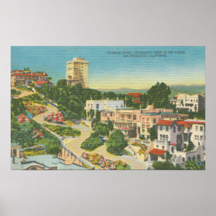 San Francisco, CA 3 Poster