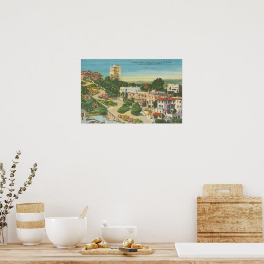 San Francisco, CA 3 Poster (Küche)